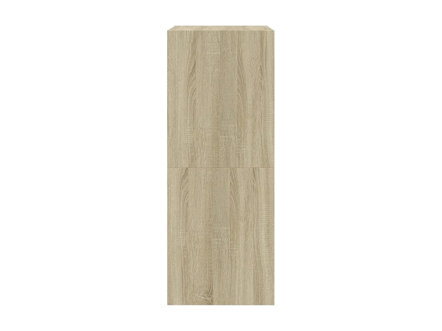 Scarpiera a 2 cassetti in rovere Sonoma