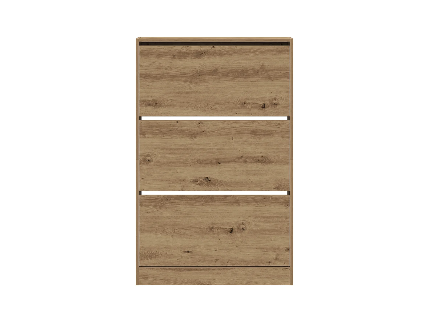 Meuble à chaussures Chêne artisan 80x21x125,5 cm Bois d'ingénierie