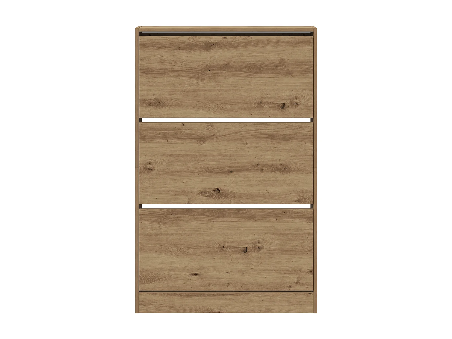 Meuble à chaussures Chêne artisan 80x21x125,5 cm Bois d'ingénierie