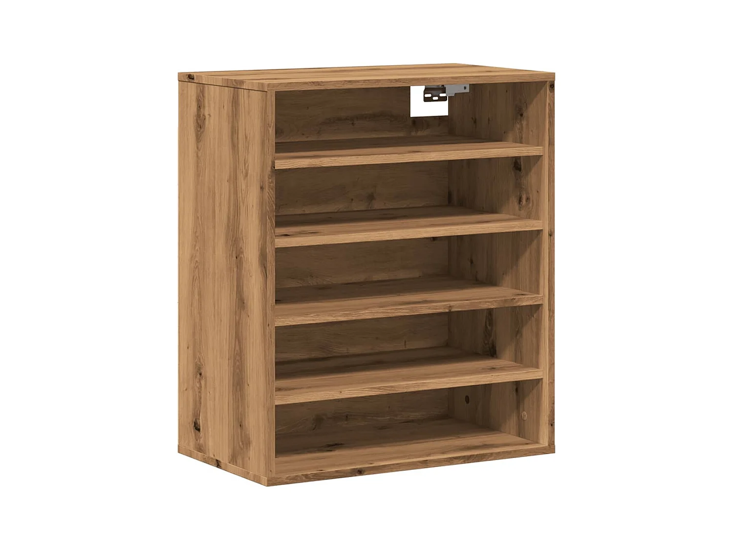 Armoire à chaussures chêne artisanal bois d'ingénierie