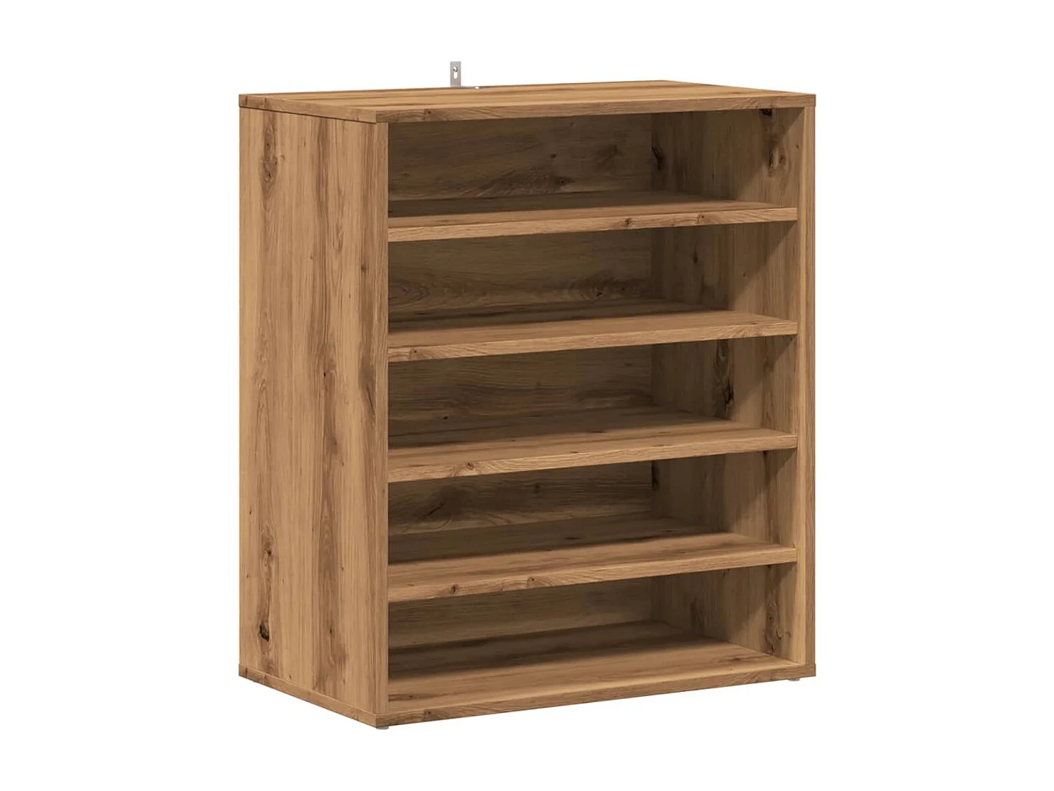 Armoire à chaussures chêne artisanal bois d'ingénierie