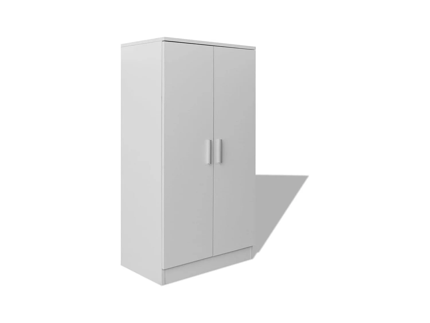 Meuble à chaussures 7 étagères blanc