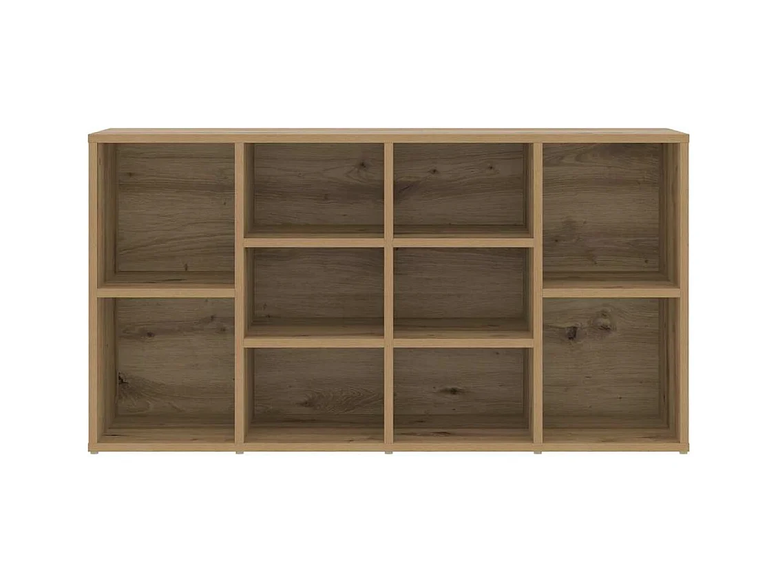 Panca portascarpe con ripiano Altro rovere artigianale 103 x 30 x 55 cm