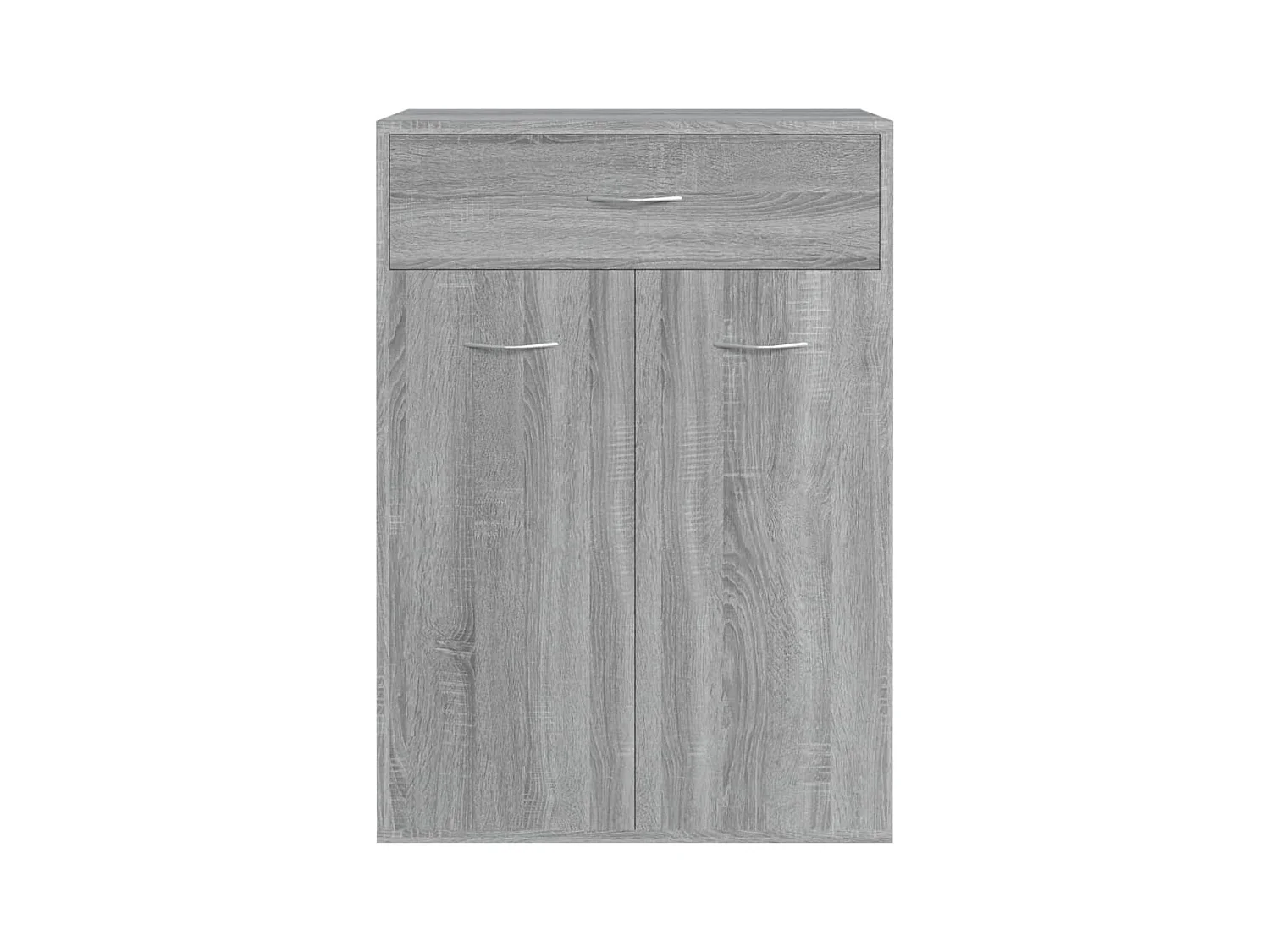 Scarpiera Sonoma grigia 60x35x84 cm in legno ingegnerizzato