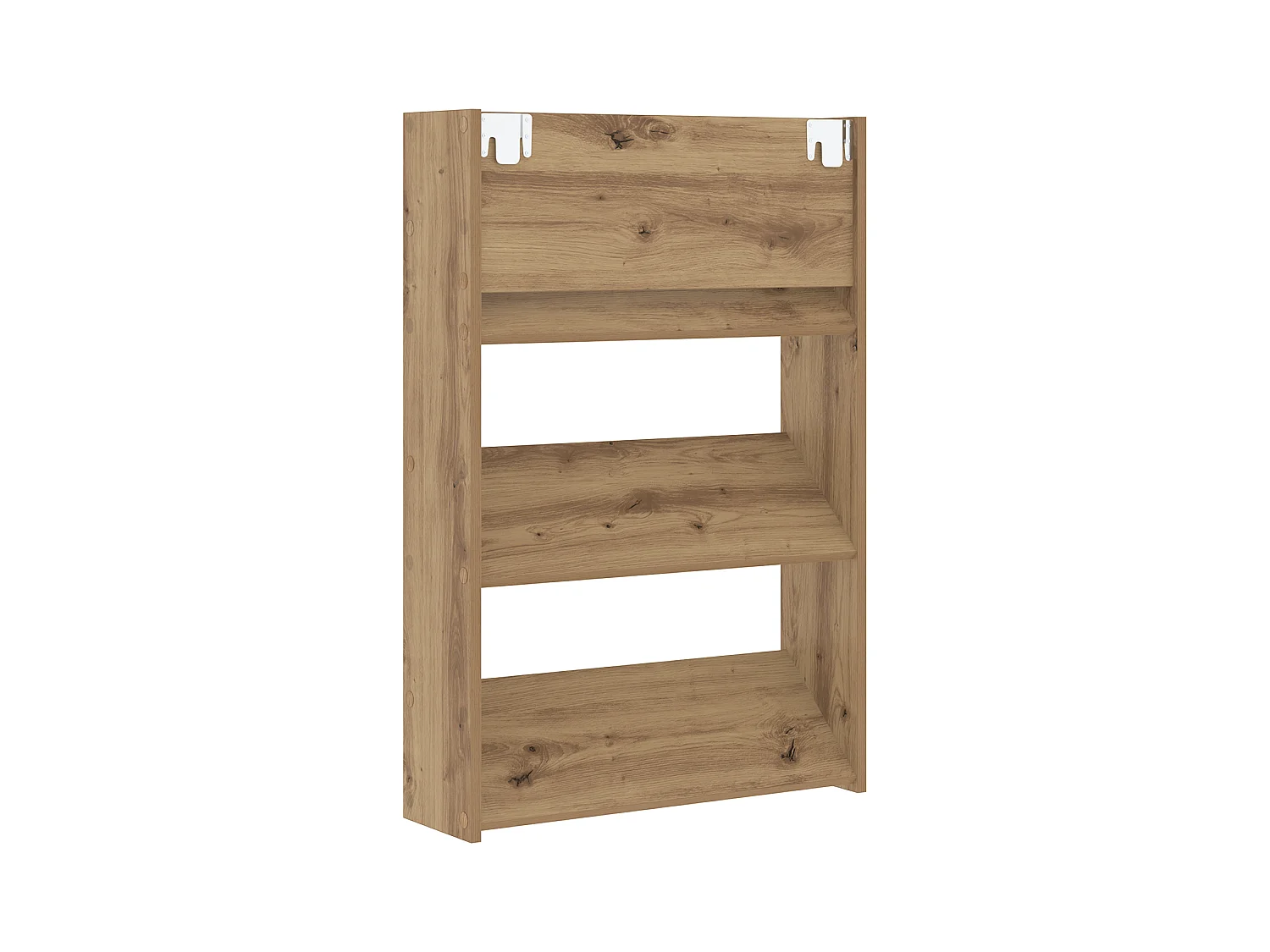 Cabinets à chaussures muraux avec étagère Autre 2 pcs chêne artisanal