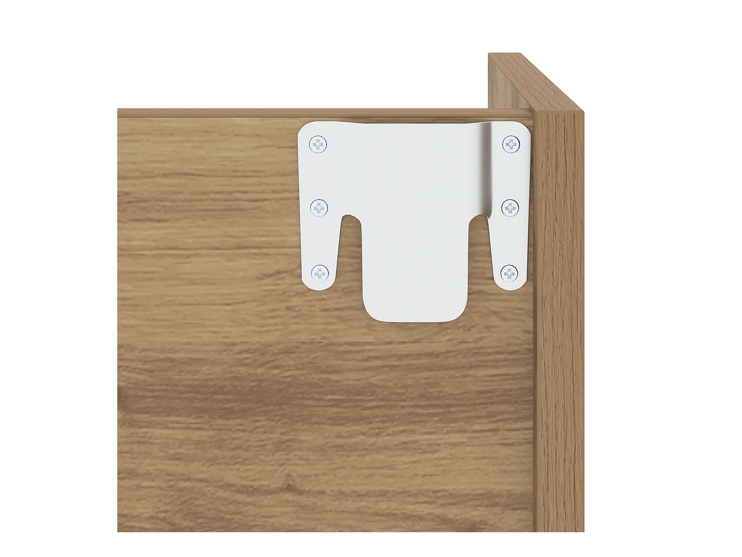 Cabinets à chaussures muraux avec étagère Autre 2 pcs chêne artisanal