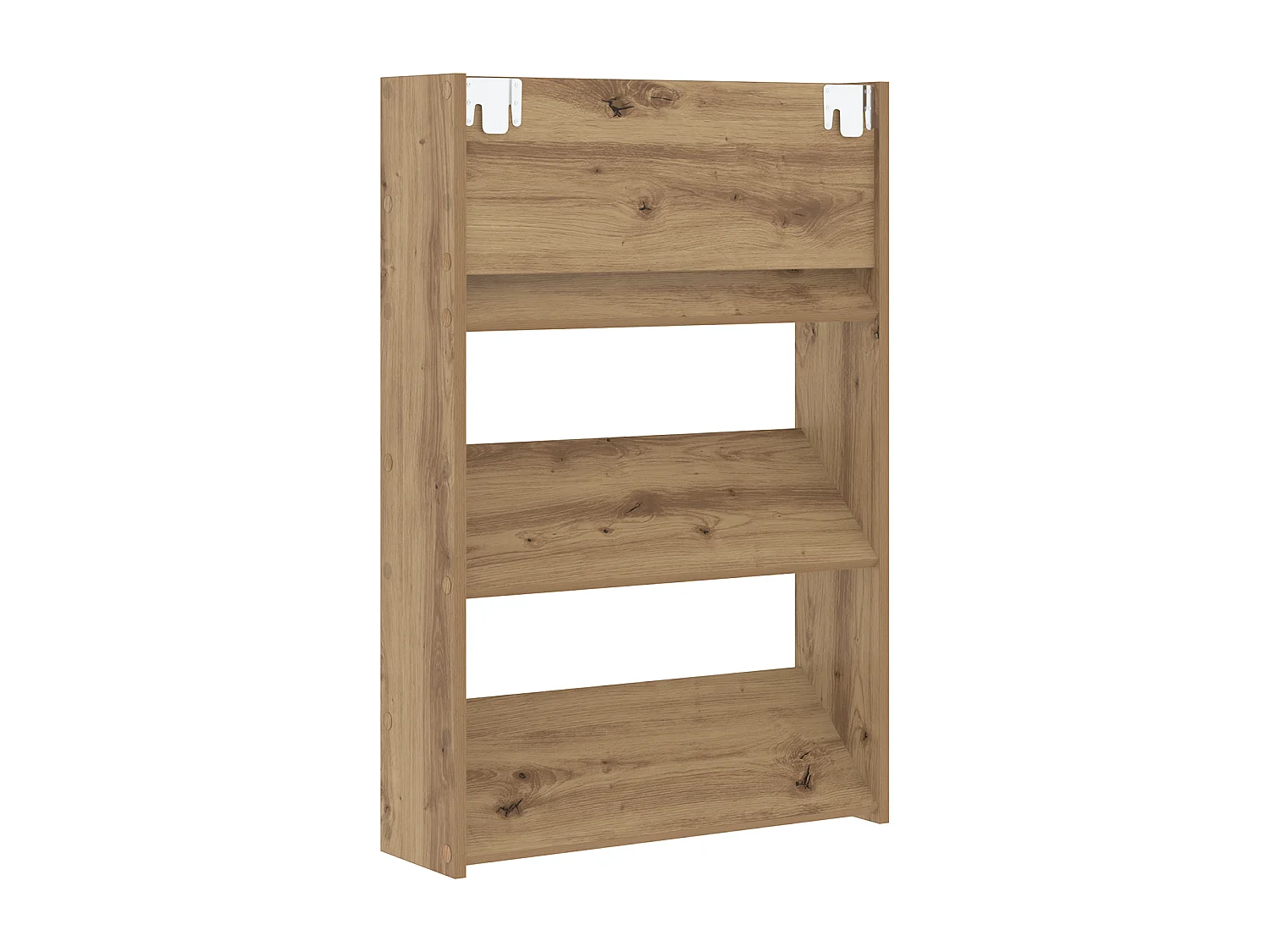 Cabinets à chaussures muraux avec étagère Autre 2 pcs chêne artisanal