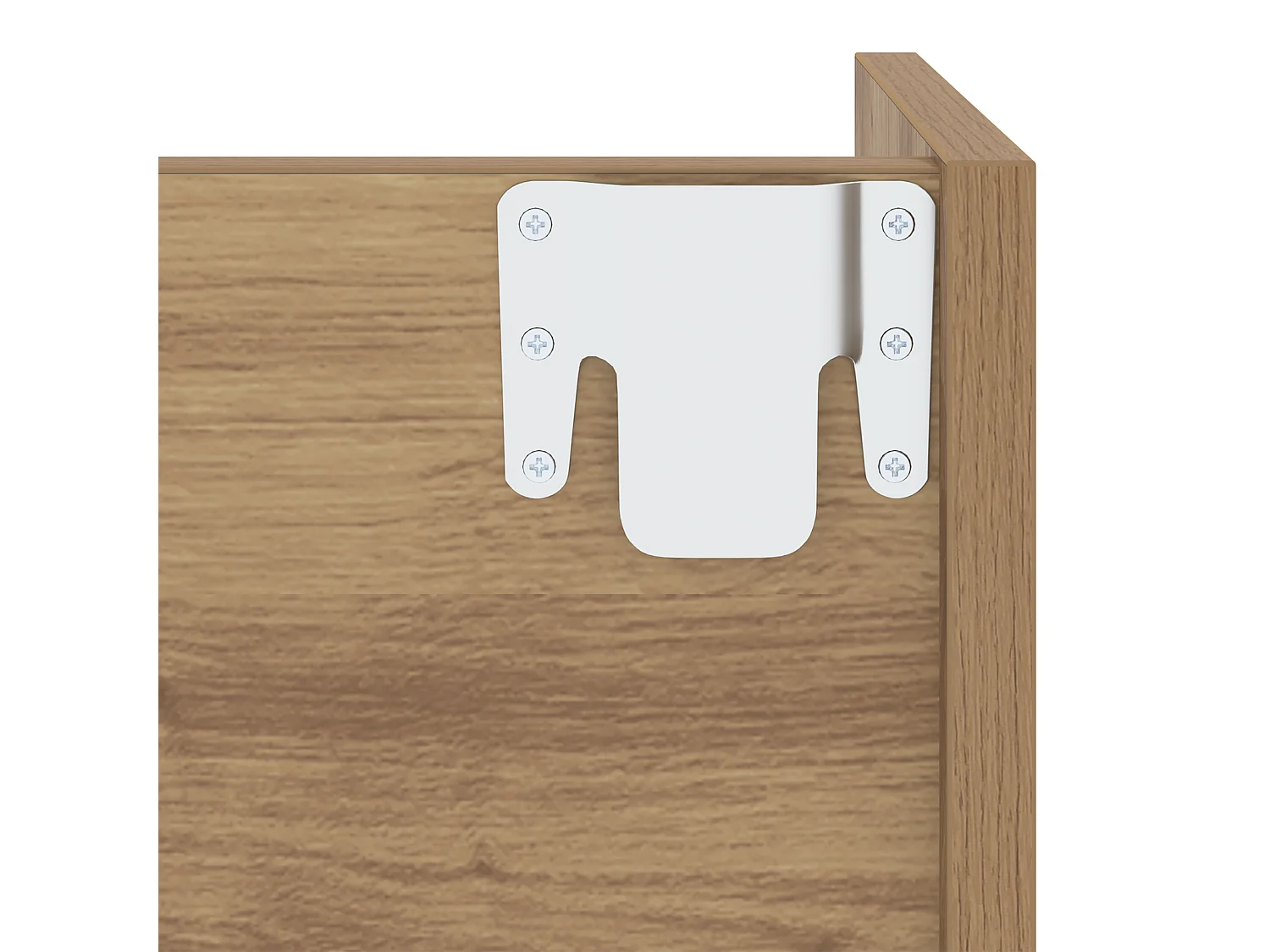 Cabinets à chaussures muraux avec étagère Autre 2 pcs chêne artisanal