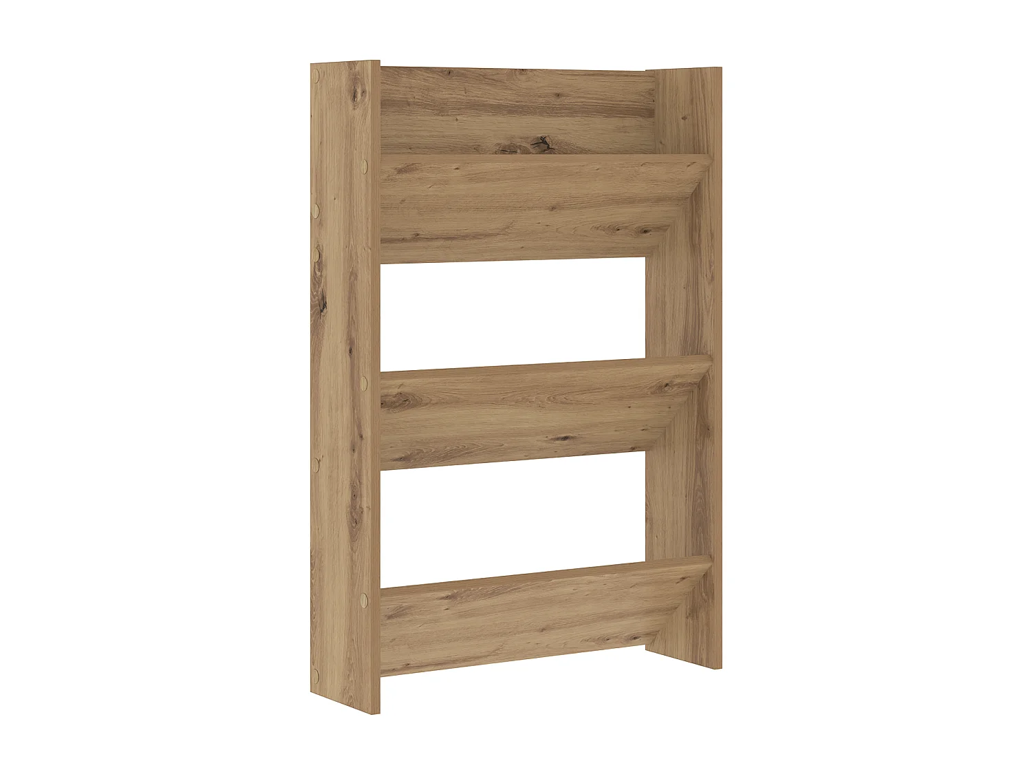 Cabinets à chaussures muraux avec étagère Autre 2 pcs chêne artisanal