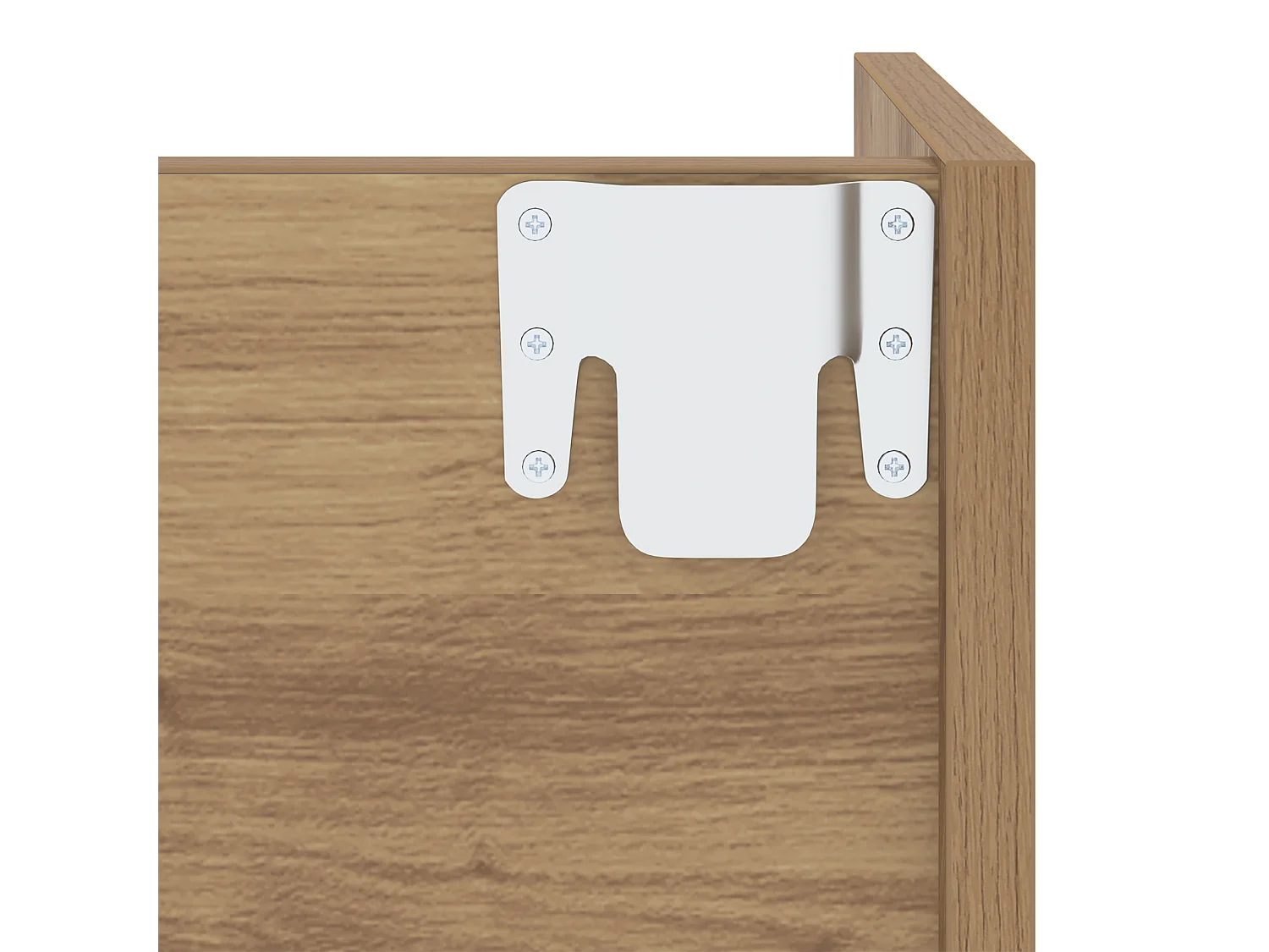 Cabinets à chaussures muraux avec étagère Autre 2 pcs chêne artisanal