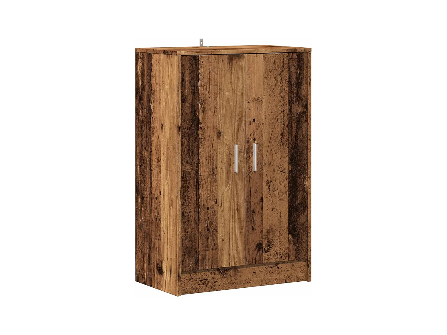 Armoire à chaussures vieux bois 60x35x92 cm bois d'ingénierie