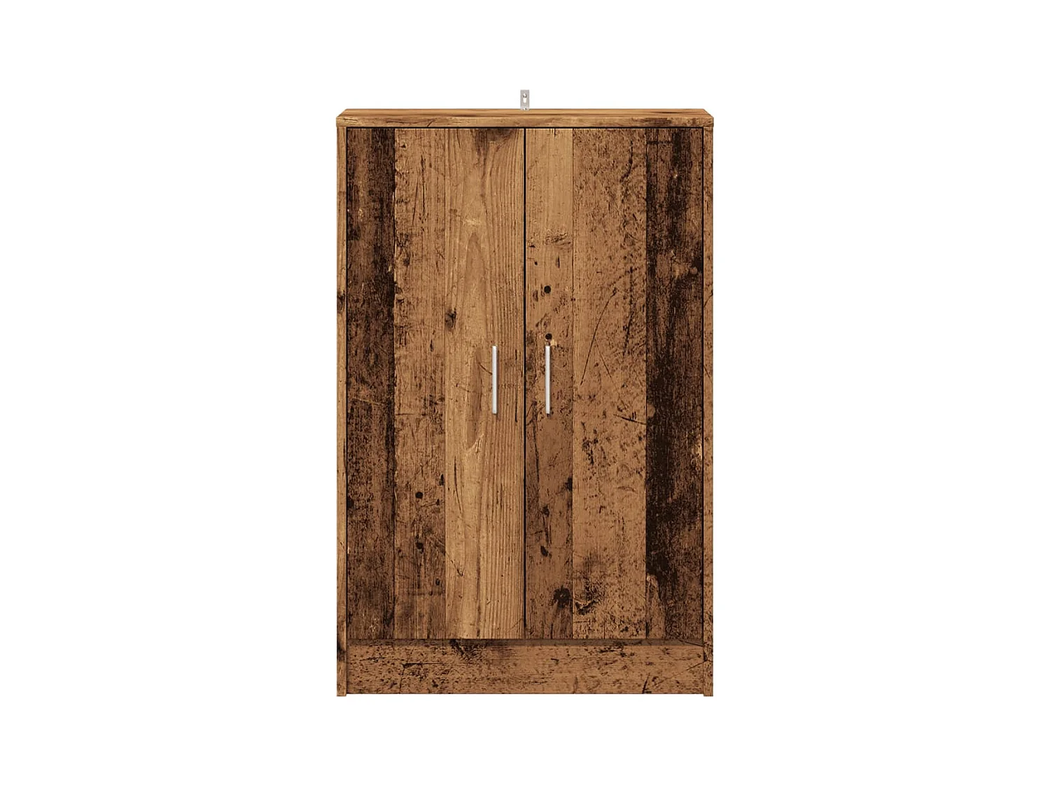 Armoire à chaussures vieux bois 60x35x92 cm bois d'ingénierie