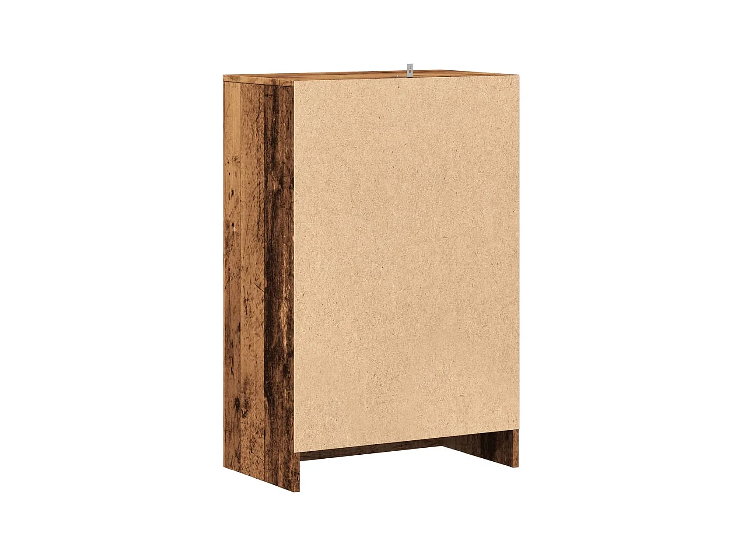 Armoire à chaussures vieux bois 60x35x92 cm bois d'ingénierie