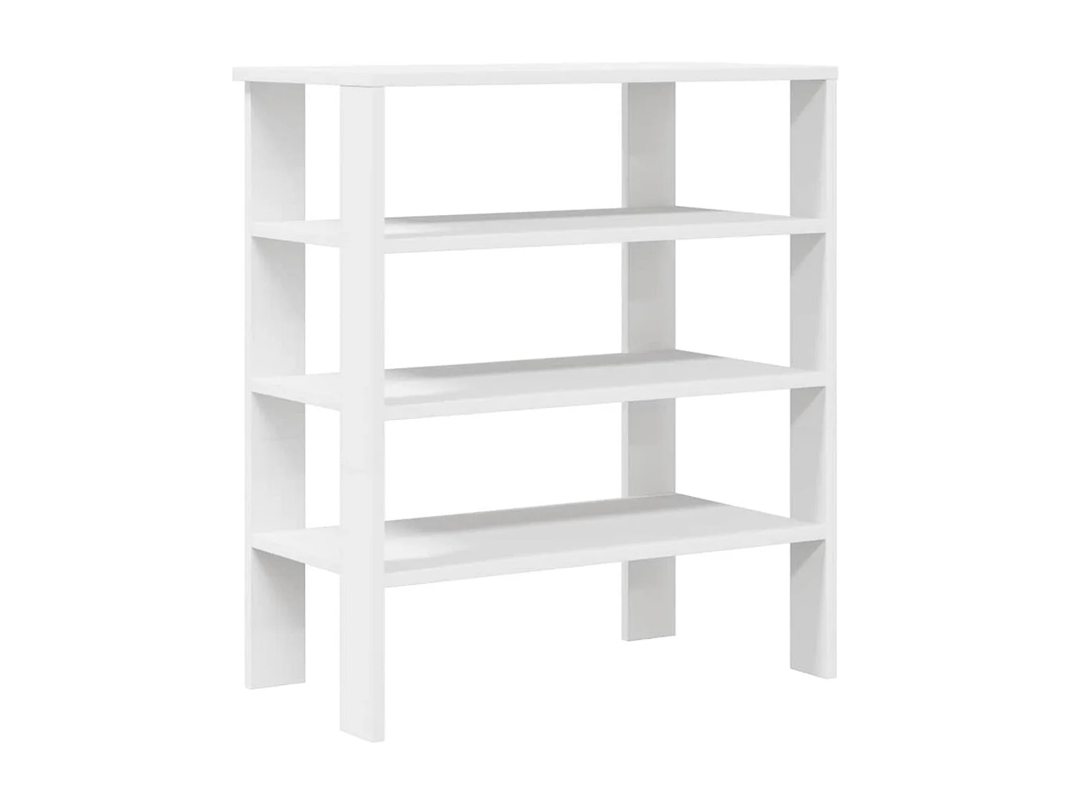 Zapatero blanco 61x32x70 cm madera de ingeniería