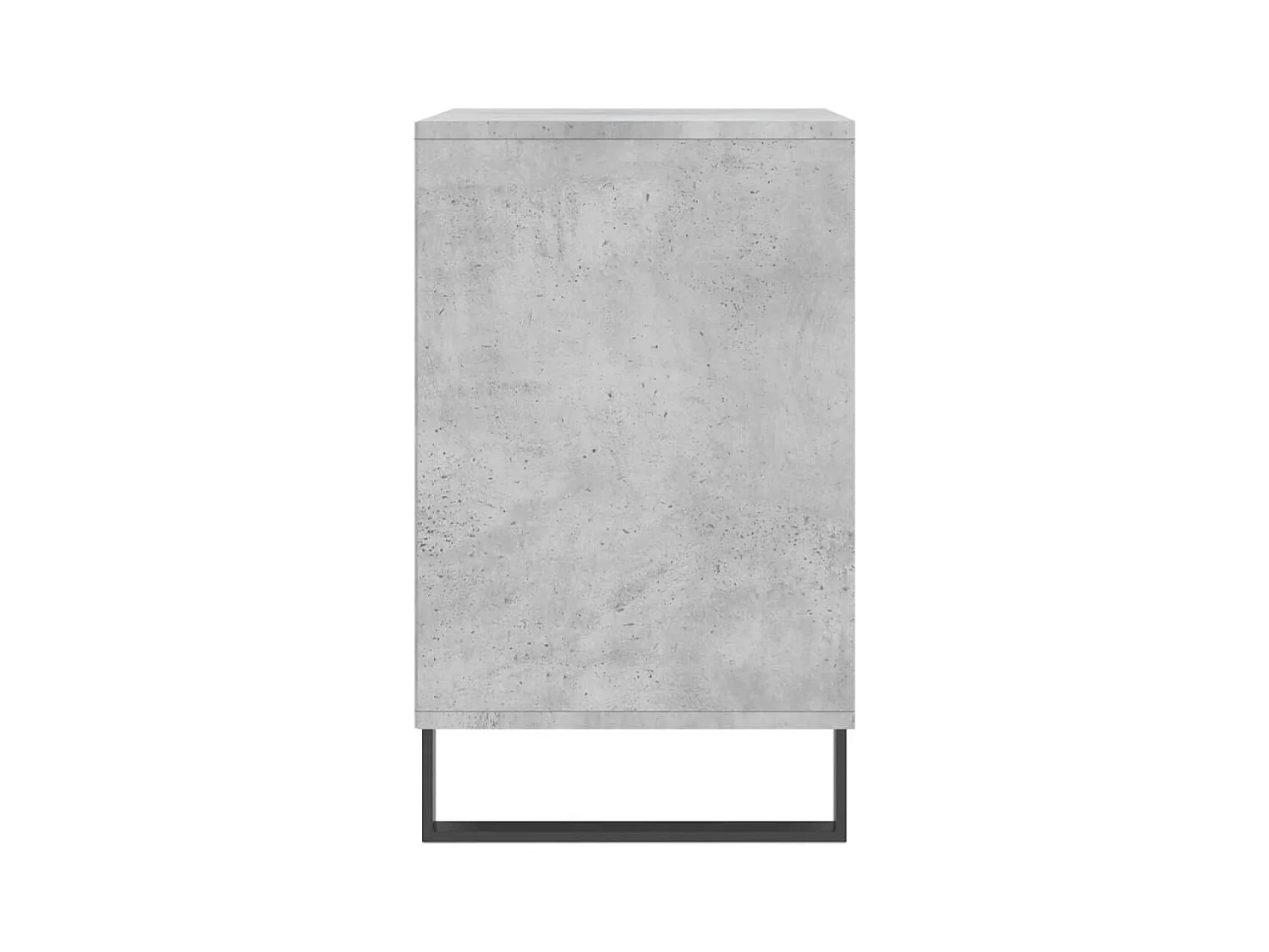 Armoire à chaussures Gris béton 102x36x60 cm Bois d'ingénierie