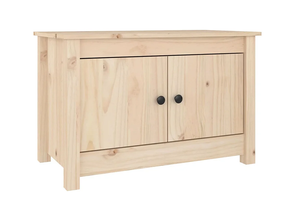 Armoire à chaussures 70x38x45,5 cm Bois de pin massif