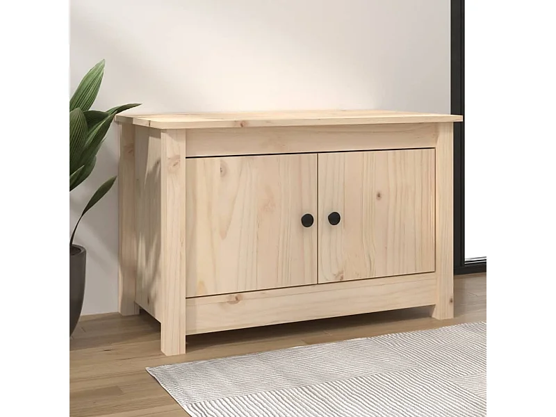 Zapatero 70x38x45,5 cm Madera maciza de pino