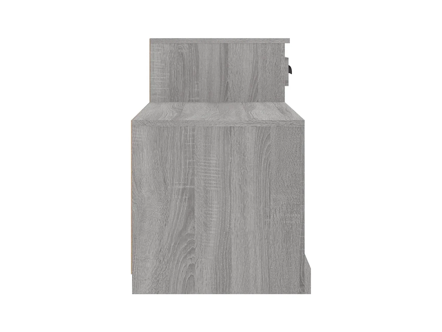 Scarpiera in legno ingegnerizzato grigio Sonoma 100x42x60 cm