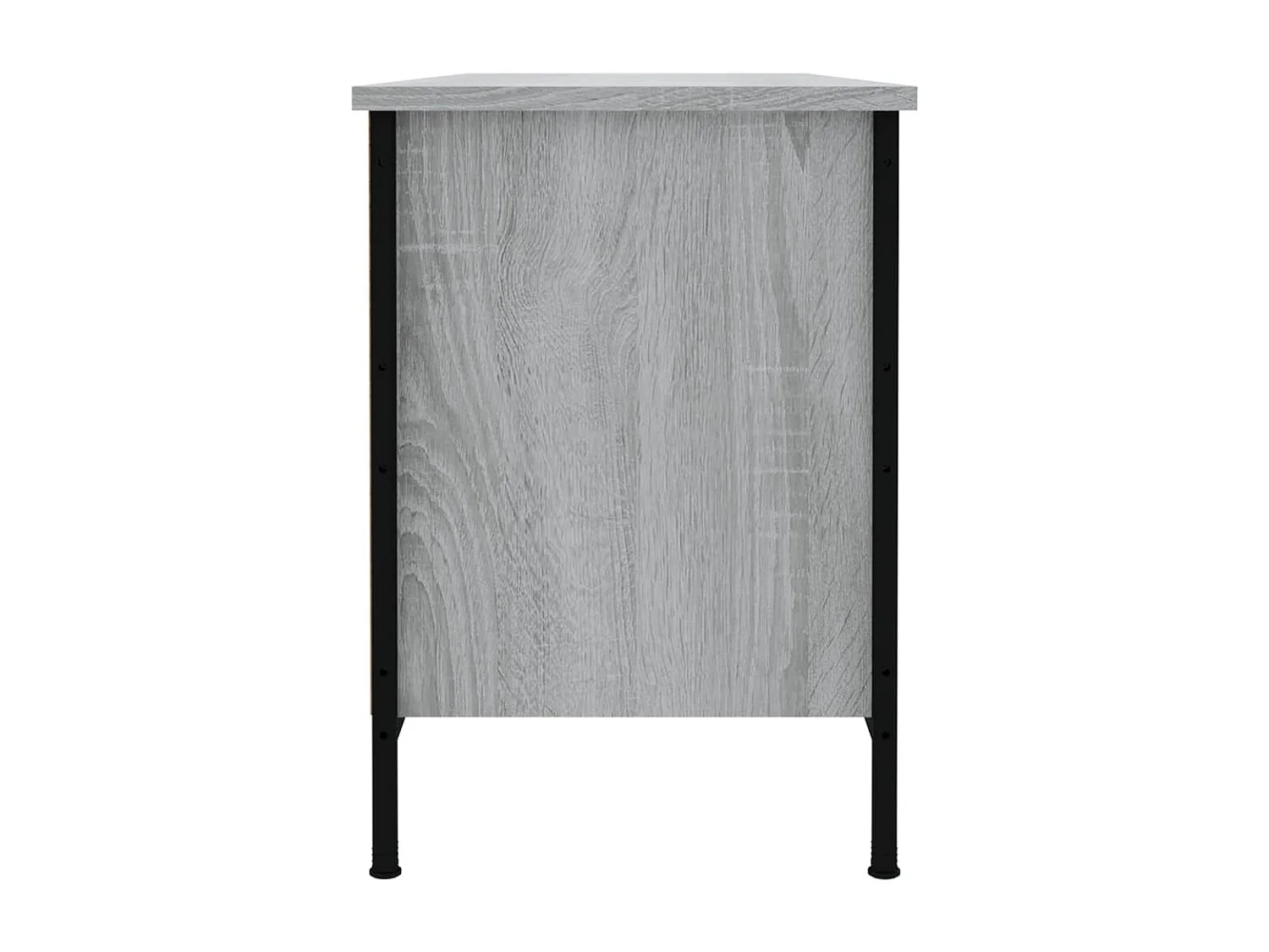 Zapatero Sonoma gris 100x35x50 cm madera de ingeniería