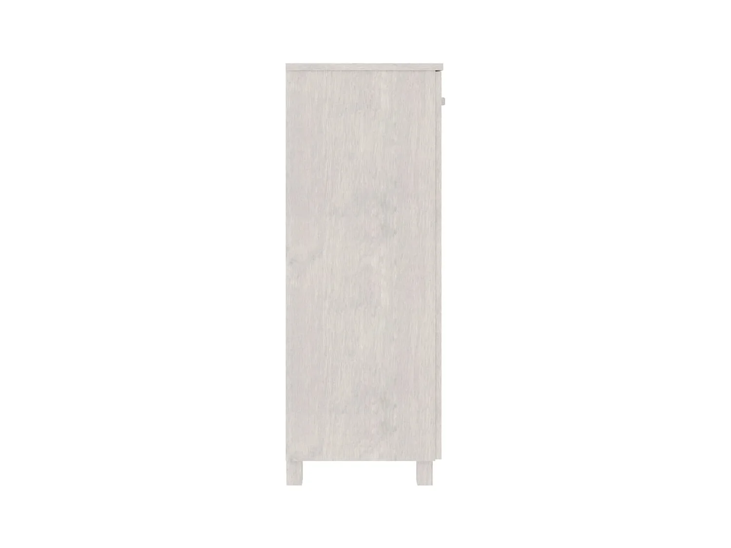 Armoire à chaussures Blanc 85x40x108 cm Bois de pin