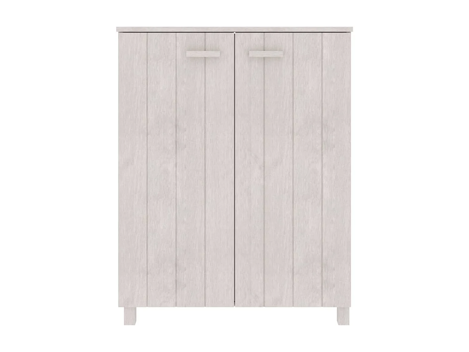 Zapatero Blanco 85x40x108 cm Madera de Pino