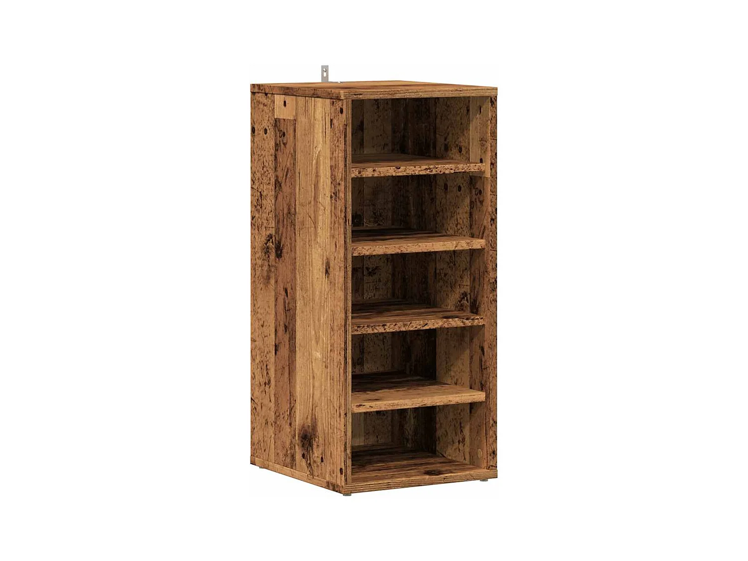 Armoire à chaussures vieux bois 32x35x70 cm bois d'ingénierie