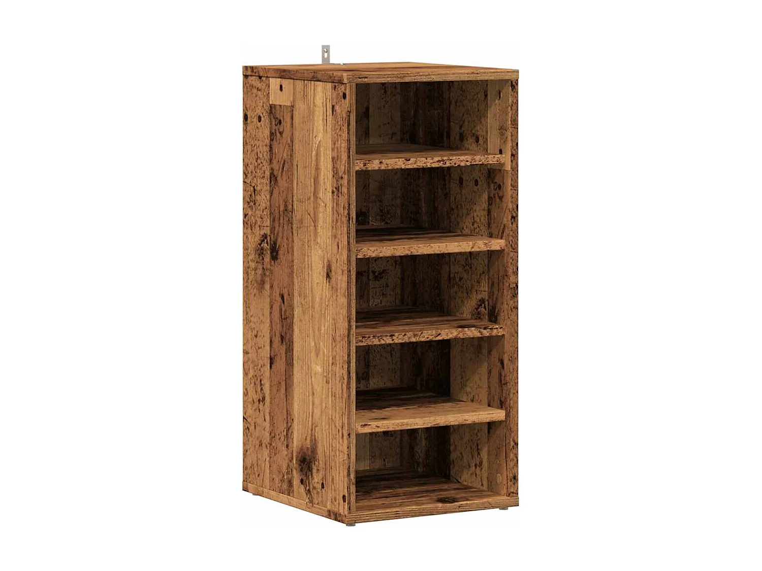 Armoire à chaussures vieux bois 32x35x70 cm bois d'ingénierie
