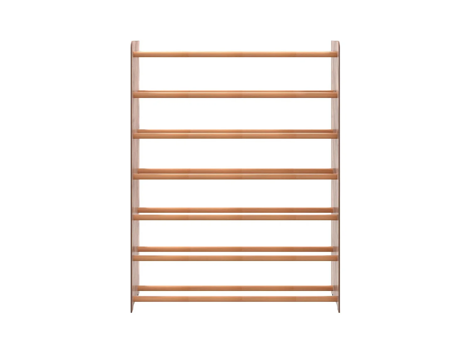 Étagère à chaussures Marron 90x24x117 cm Bois d'ingénierie