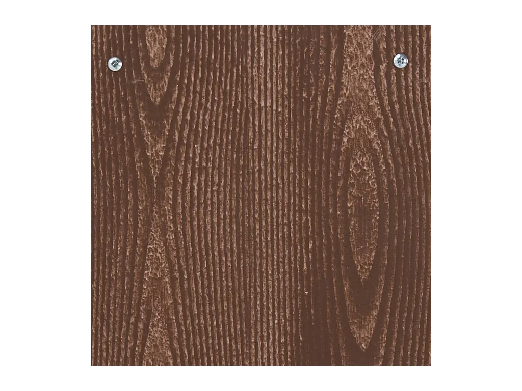 Étagère à chaussures Marron 90x24x117 cm Bois d'ingénierie