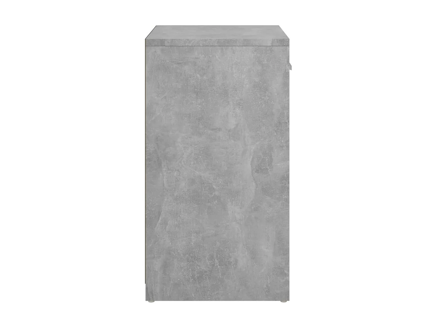 Banc à chaussures Gris béton 94,5x31x57 cm Aggloméré