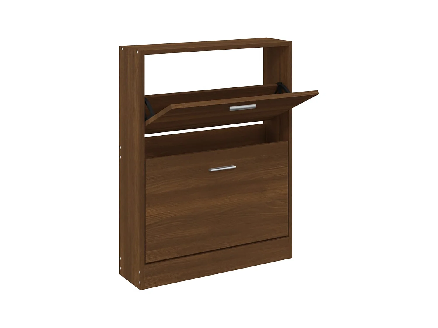 Armoire à chaussures Chêne marron 59x17x81 cm Bois d'ingénierie