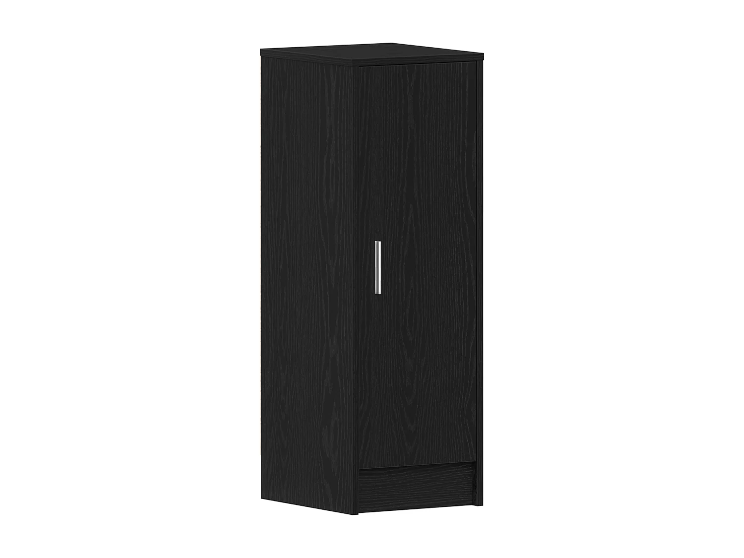 Meuble à chaussures Chêne noir 32x35x92 cm en bois composite