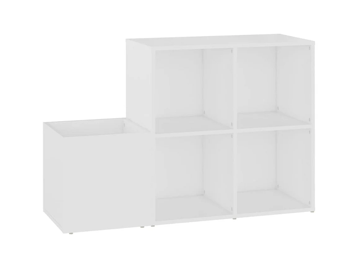 Armoire à chaussures d'entrée blanc bois d'ingénierie