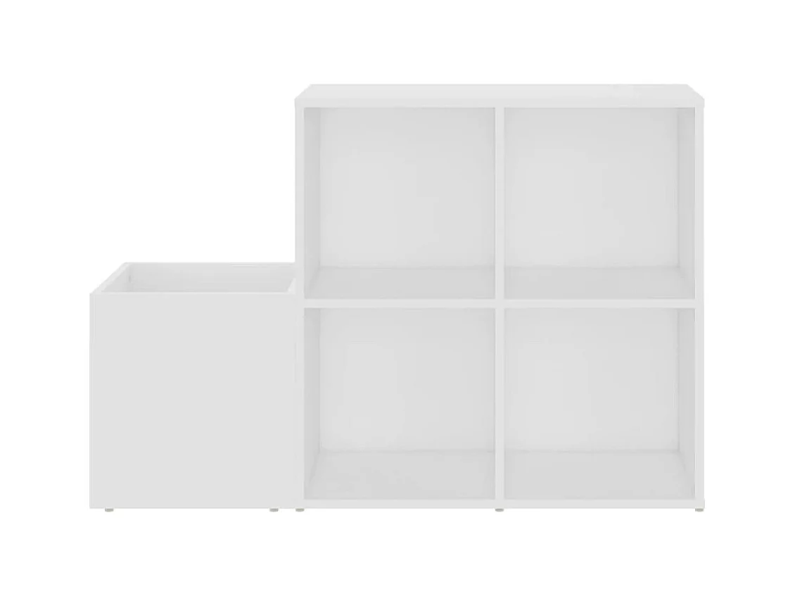 Armoire à chaussures d'entrée blanc bois d'ingénierie