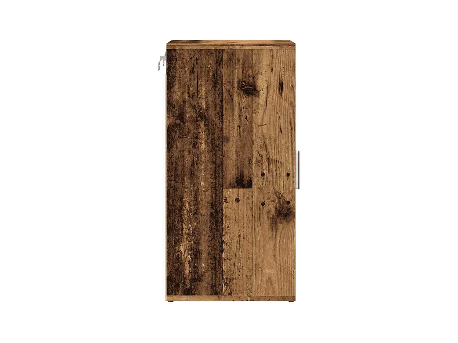 Armoire à chaussures vieux bois 32x35x70 cm bois d'ingénierie