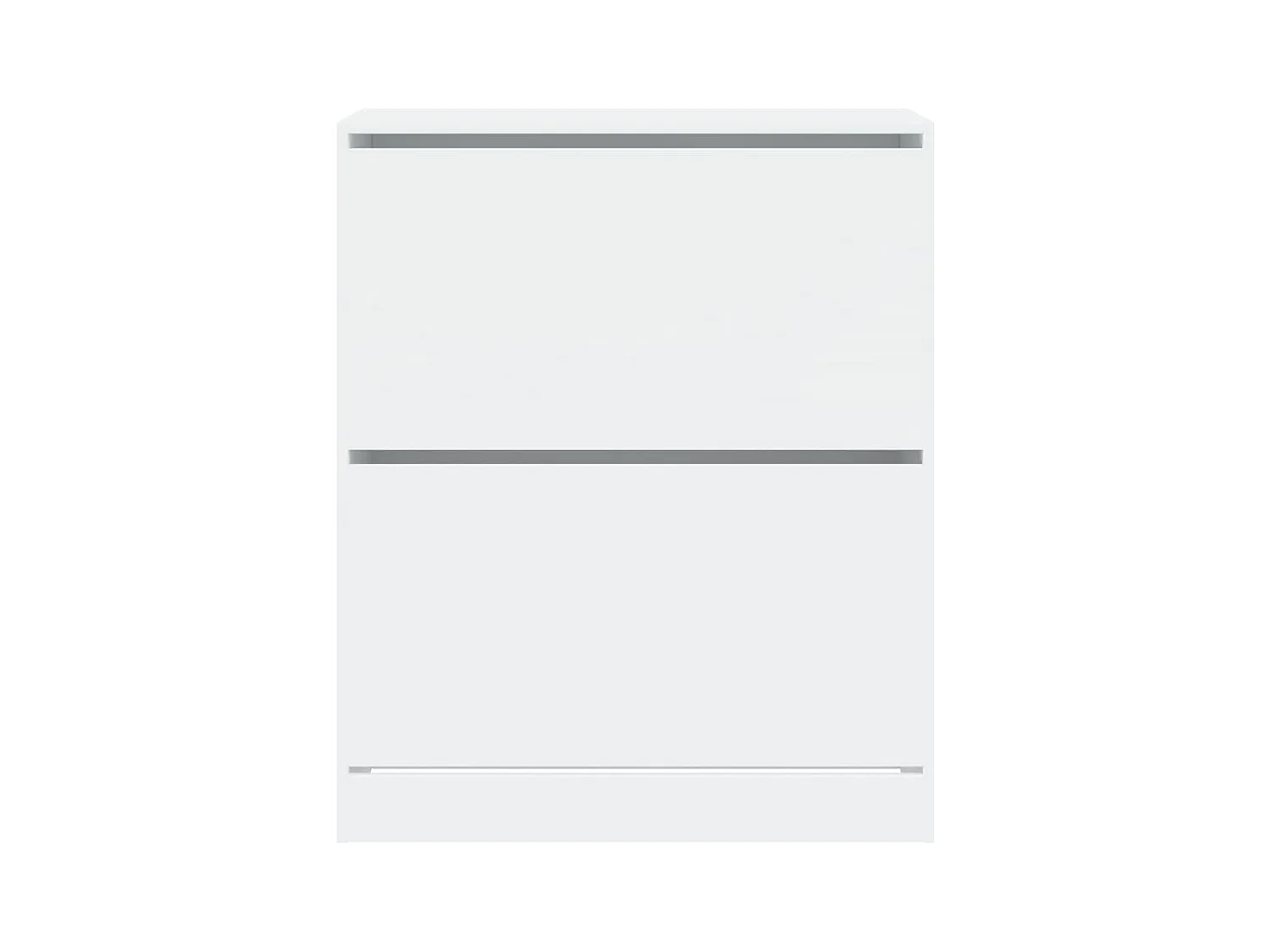 Armoire à chaussures blanc 80x34x96,5 cm bois d'ingénierie