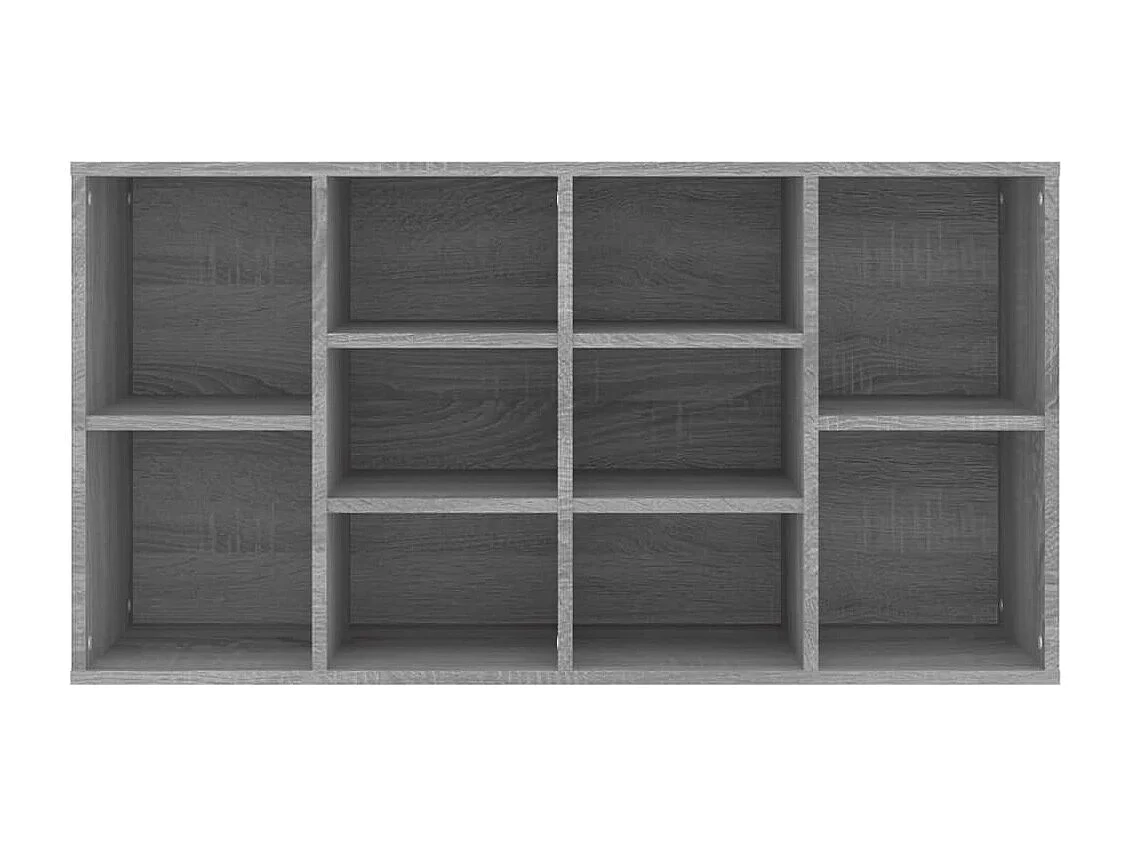 Banc à chaussures Sonoma gris 103x30x54,5 cm Bois d'ingénierie