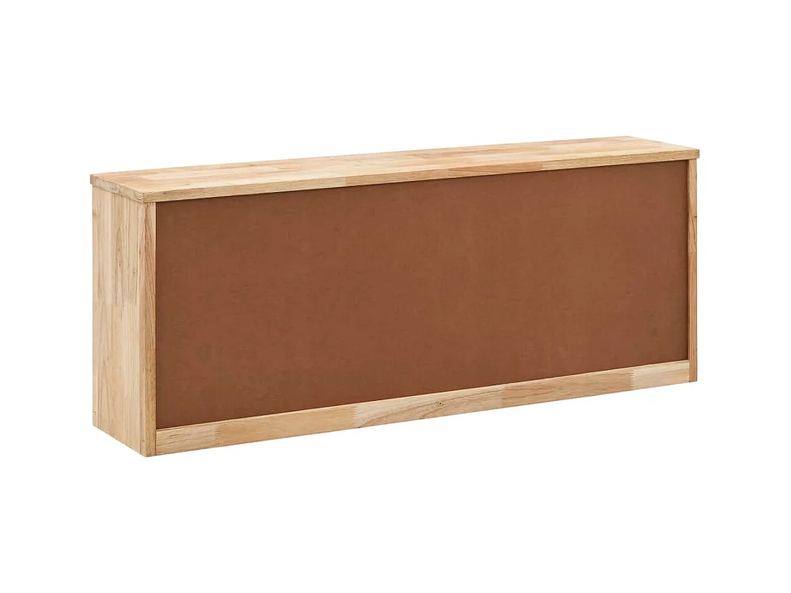 Banco zapatero 94x20x38cm Madera maciza de nogal
