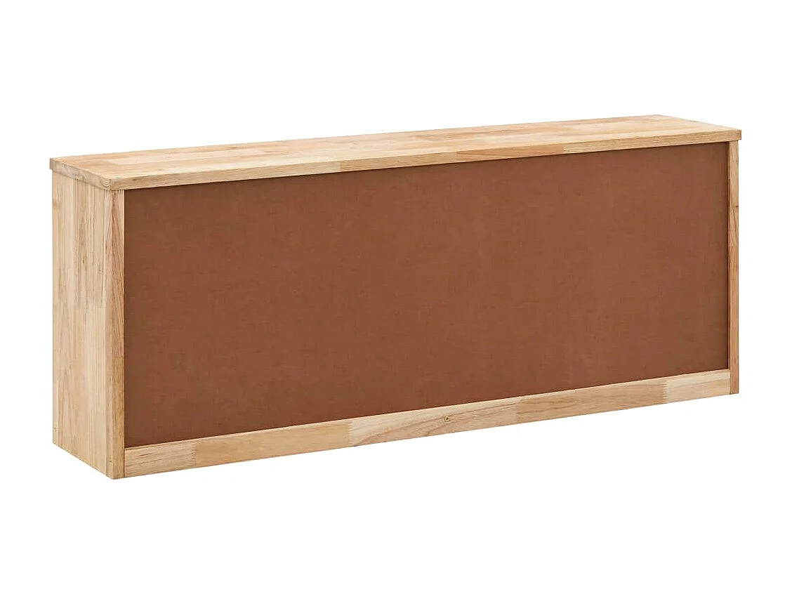 Banco zapatero 94x20x38cm Madera maciza de nogal
