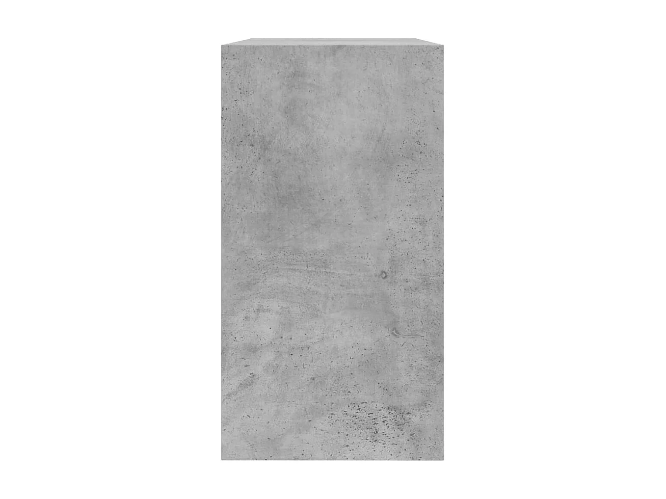 Armoire à chaussures gris béton 80x34x63 cm bois d'ingénierie