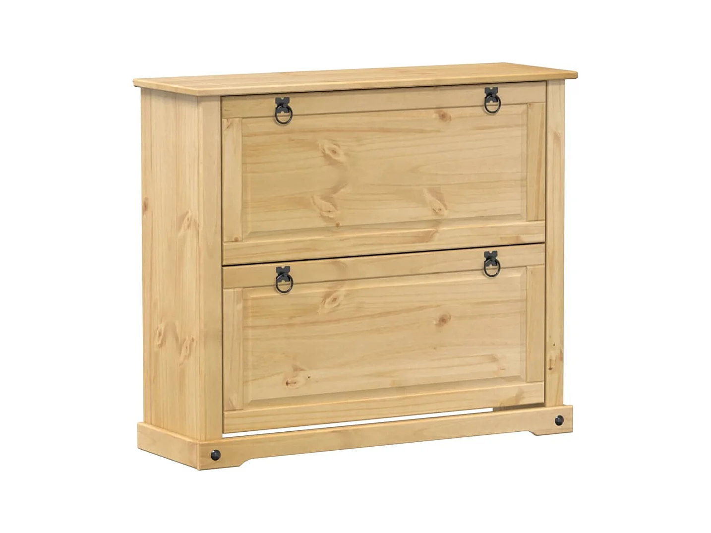 Armoire à chaussures 99x32x85 cm bois de pin massif