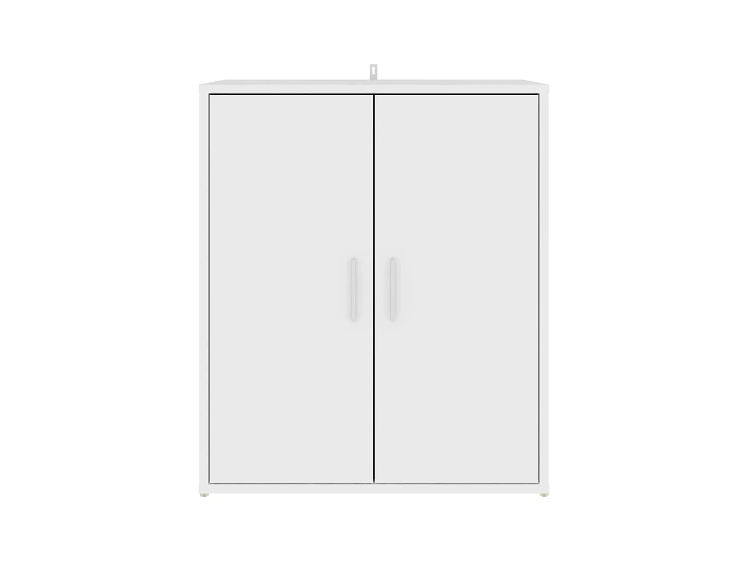 Armoire à chaussures Blanc 60x35x70 cm Bois d’ingénierie