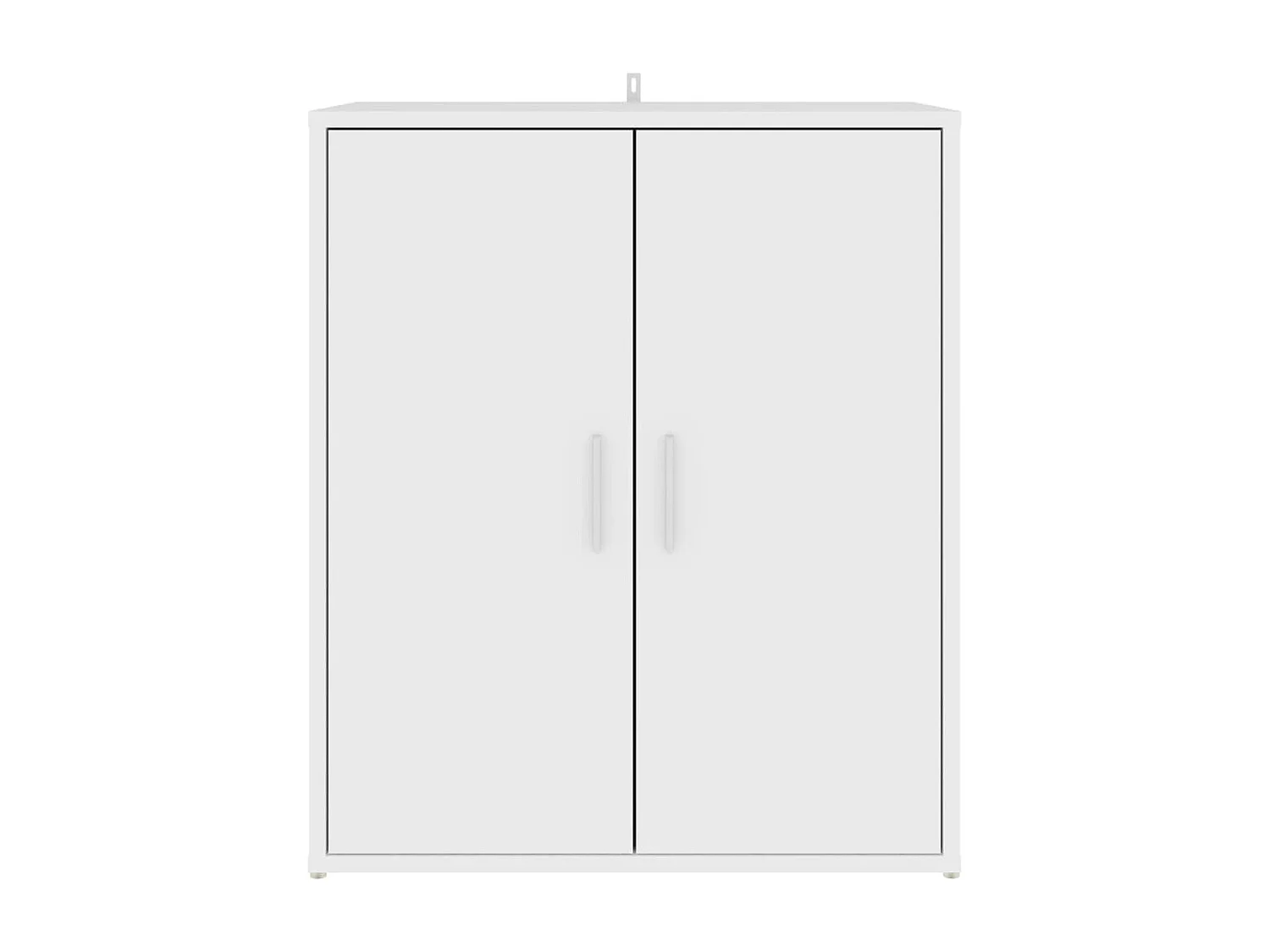 Armoire à chaussures Blanc 60x35x70 cm Bois d’ingénierie