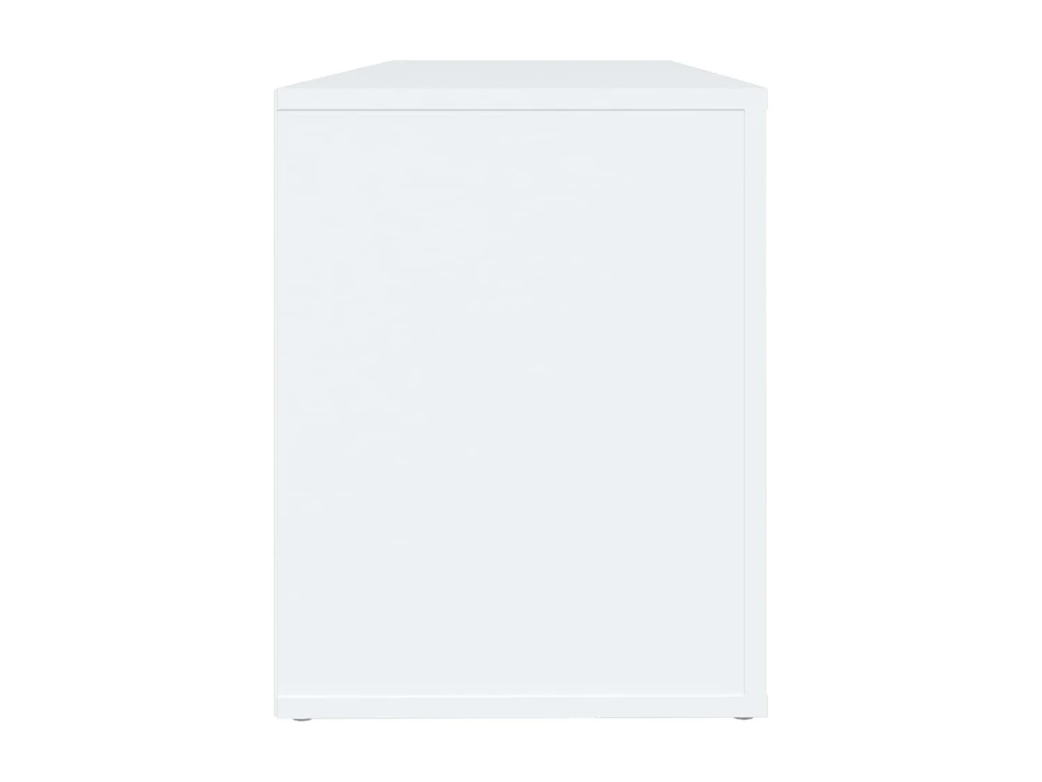 Zapatero blanco 100x35x45 cm Madera contrachapada