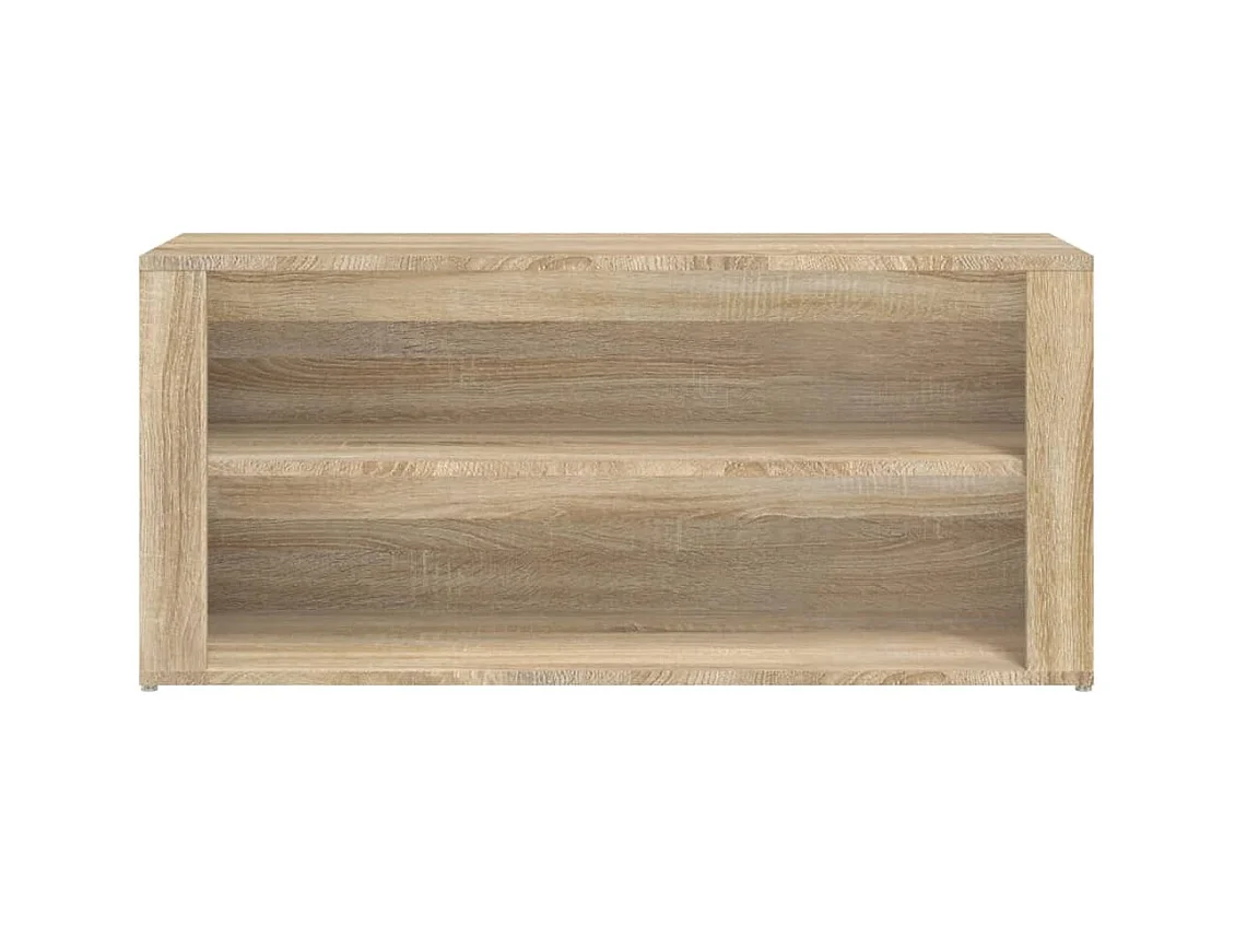 Étagère à chaussures Chêne sonoma 100x35x45cm Bois d'ingénierie