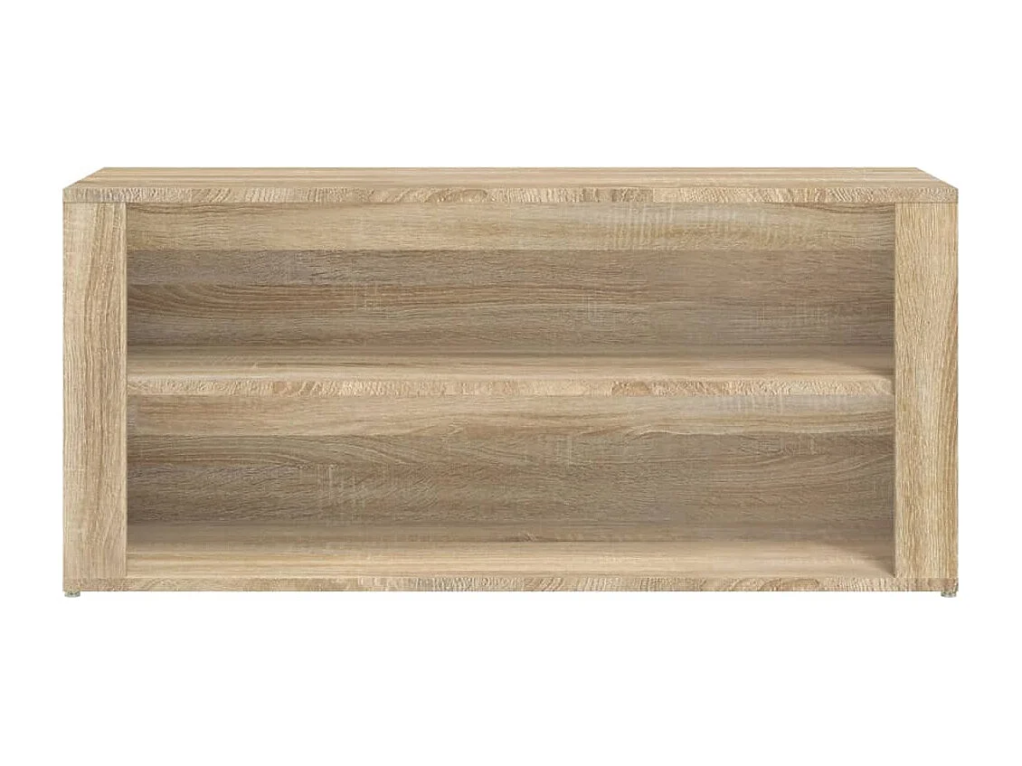 Zapatero de roble Sonoma 100x35x45cm Madera de ingeniería