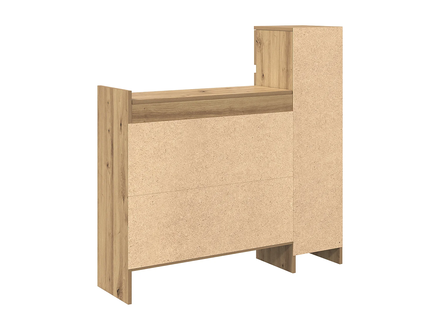 Meuble à chaussures Chêne 100.5x28x100 cm Bois d'ingénierie