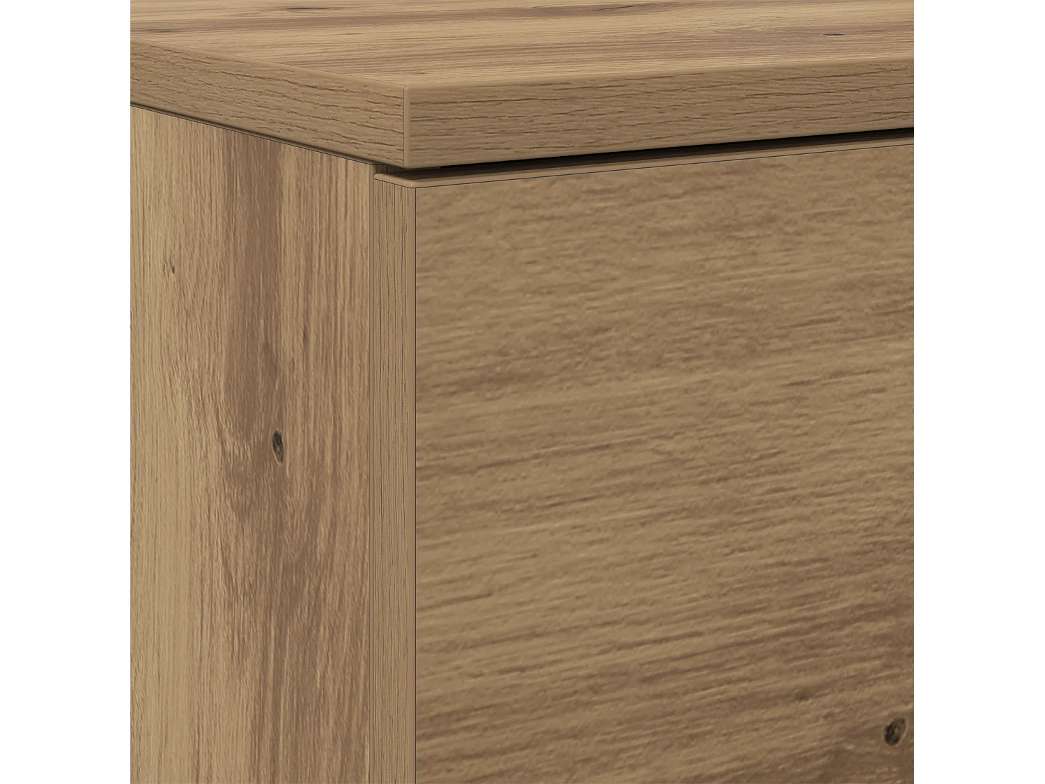 Meuble à chaussures Chêne 100.5x28x100 cm Bois d'ingénierie