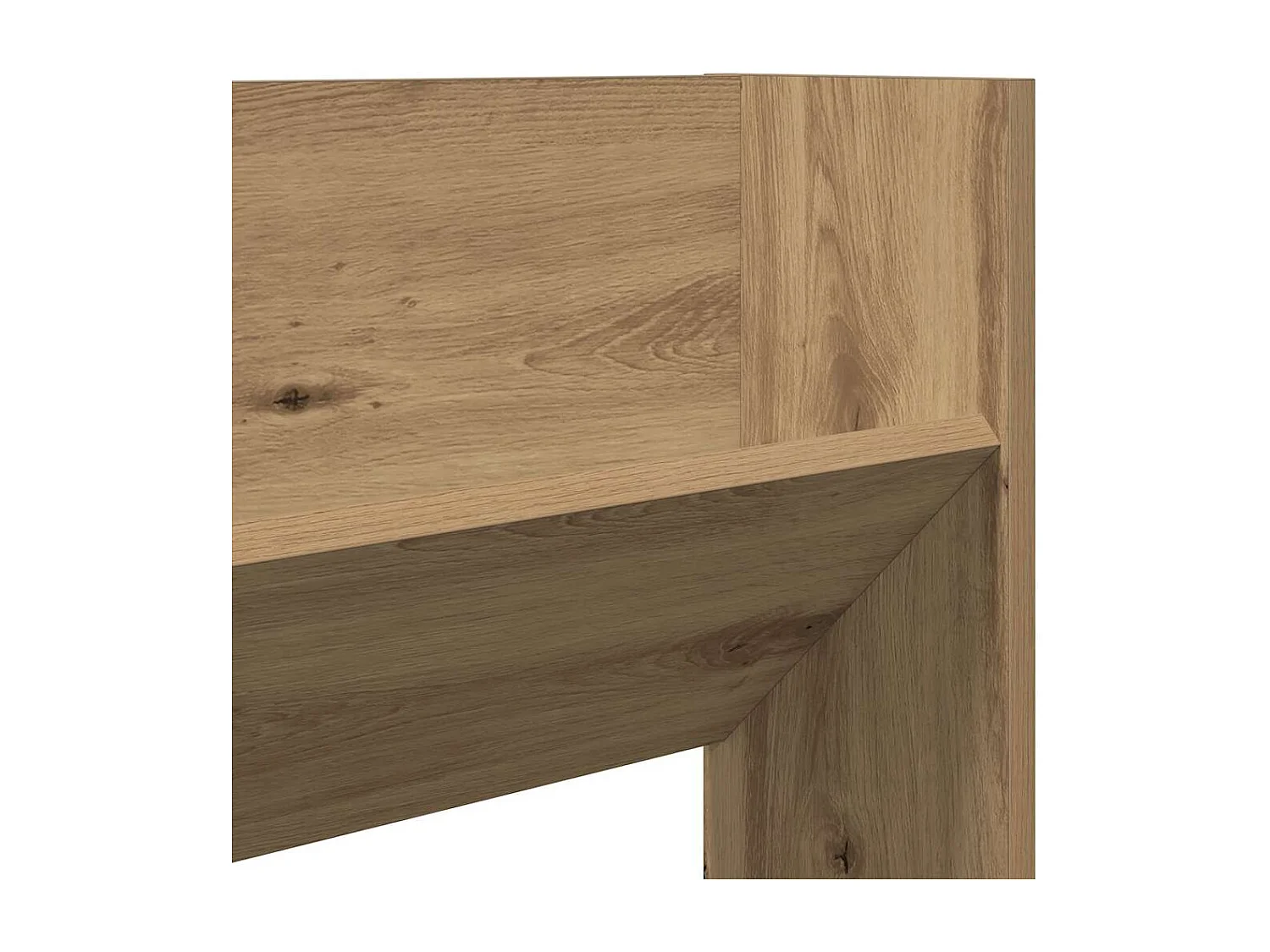 Armoire à chaussures murale chêne artisanal bois d'ingénierie