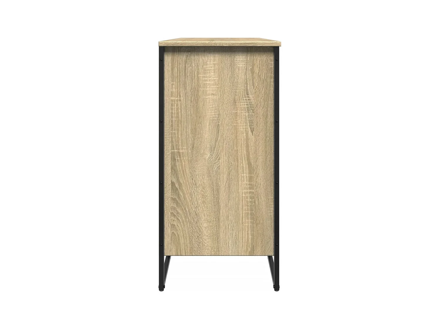 Scarpiera in rovere Sonoma 80x38x78 cm in legno ingegnerizzato